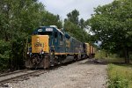 CSXT 2548 Leads SAPPI-3 into Waterville